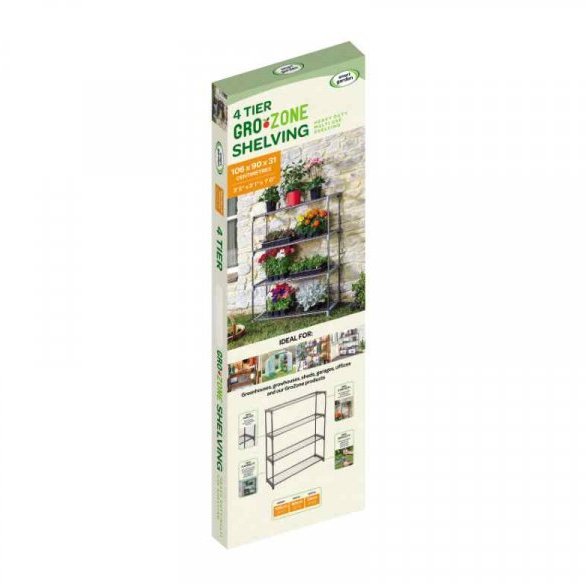 SG Grozone 4 Tier Shelving