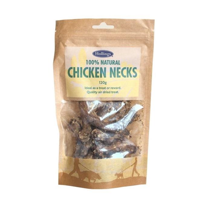 Hollings Chicken Necks - 120g - 100% Natural