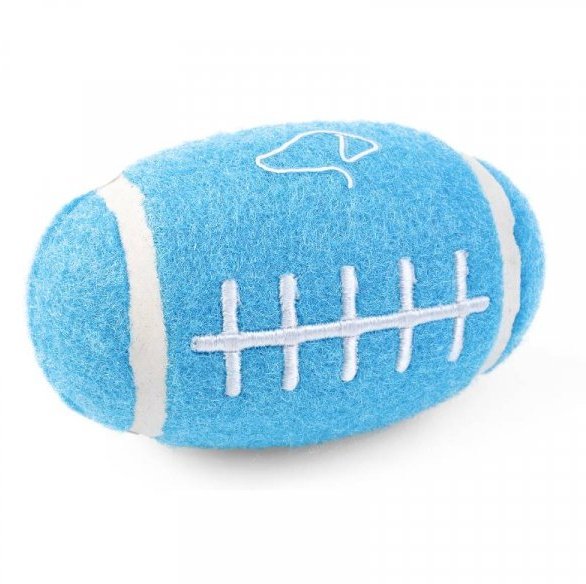 Zoon Squeaky Pooch 8cm Mini Rugger Ball