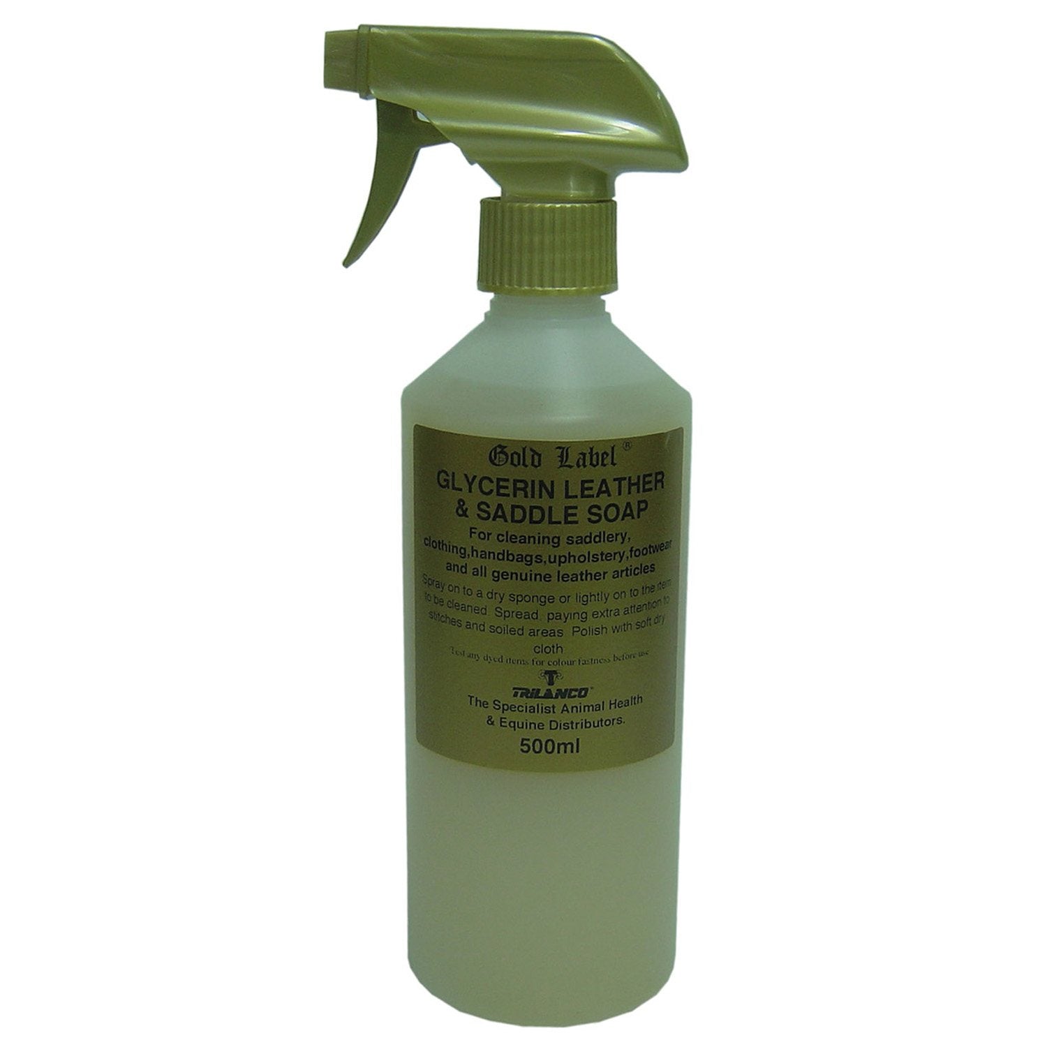 Gold Label Glycerin Saddle Soap Liquid - 500ml
