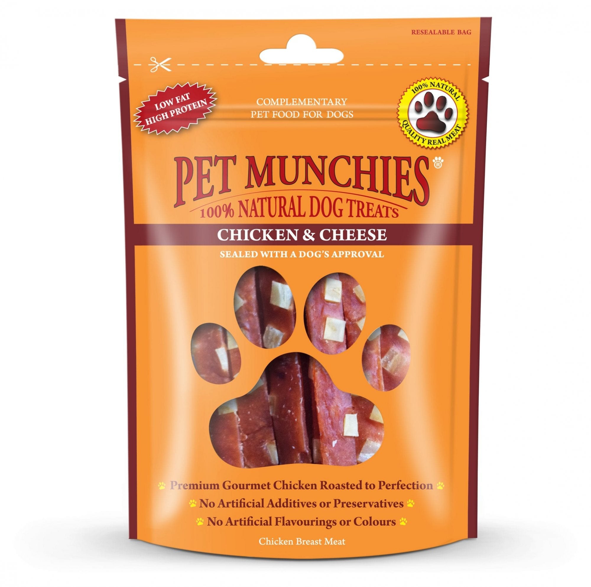 Pet Munchies Chicken & Cheese - 100g