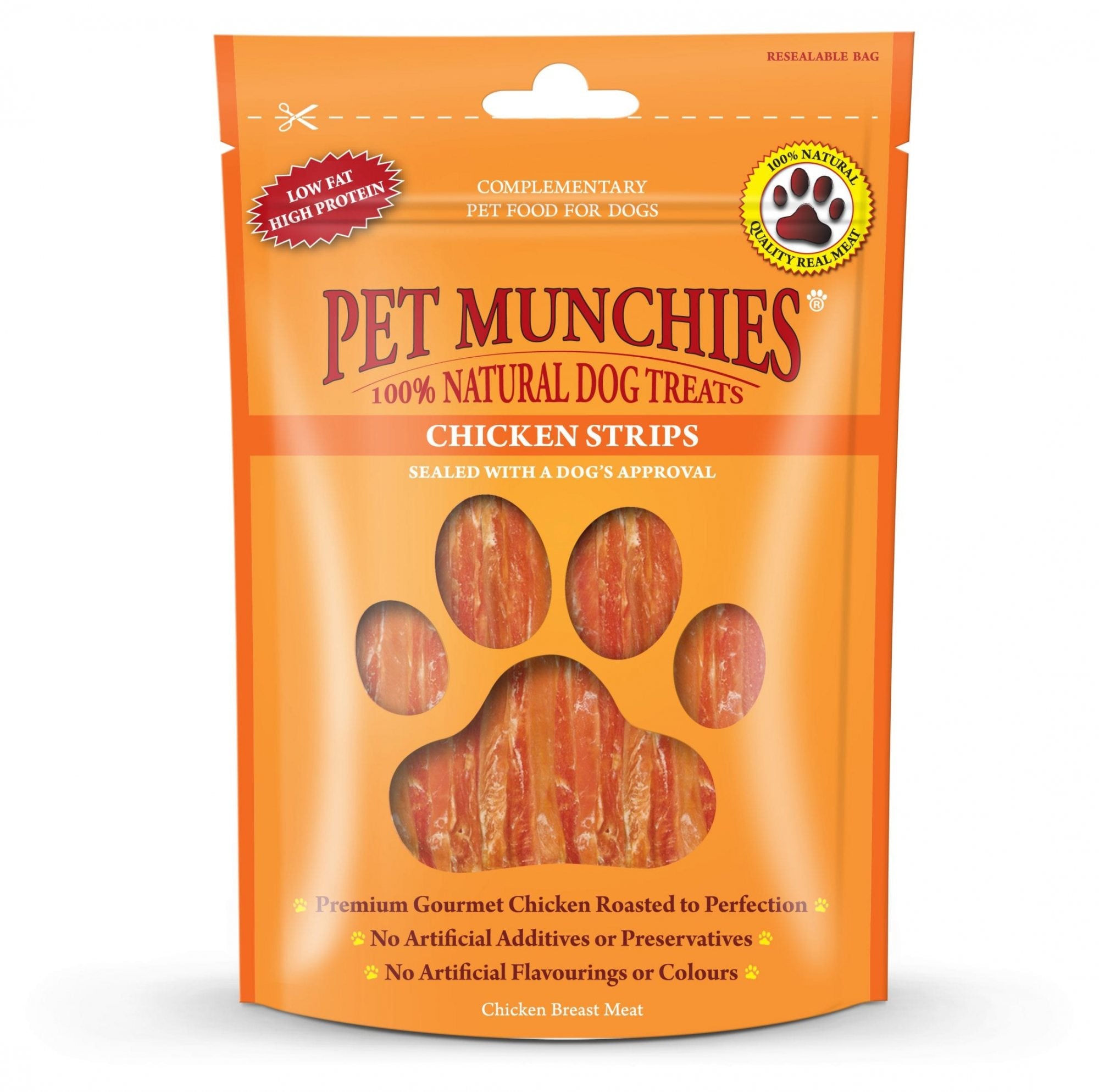 Pet Munchies Chicken Strips - 90g