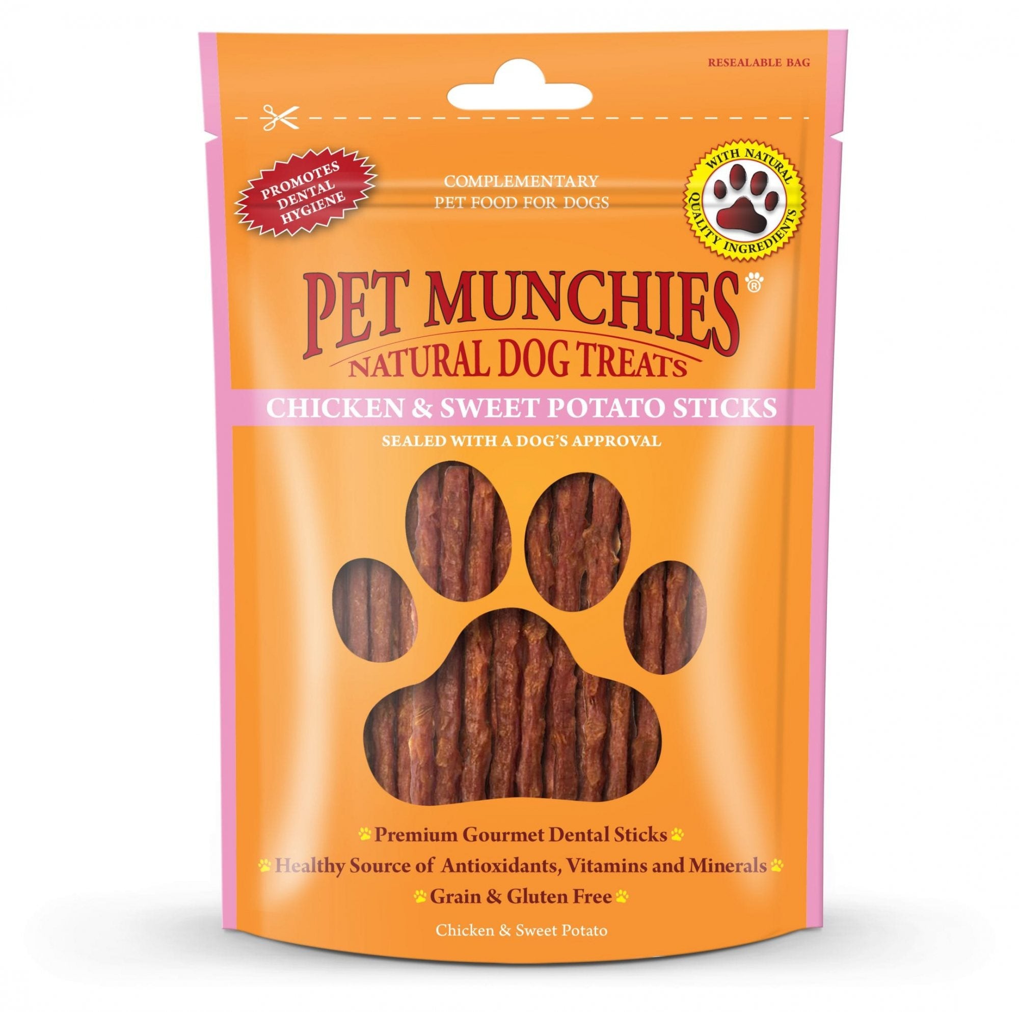 Pet Munchies Sweet Potato Sticks - 90g