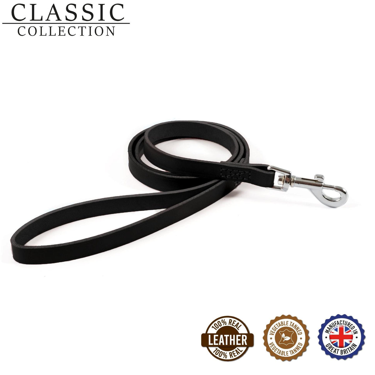 Ancol Leather Lead 1/2' - 12mm