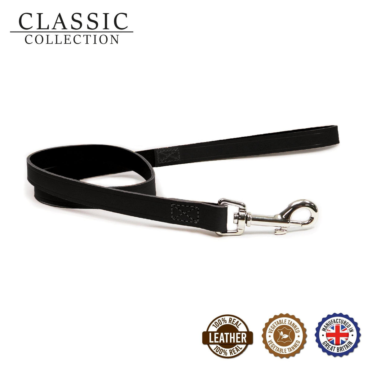 Ancol Leather Lead 3/4' - 19mm