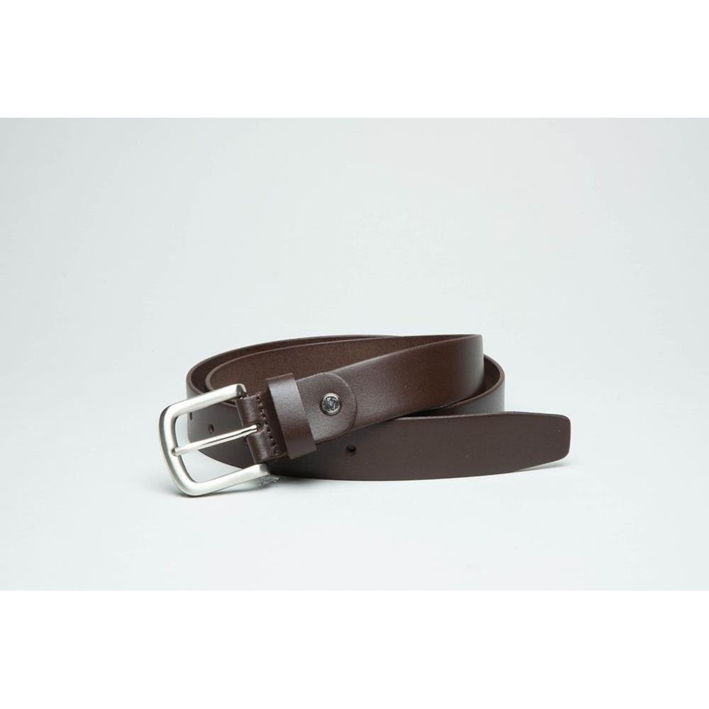 Charles Smith 30mm Budget Leather Belt With Nickle Buckle
