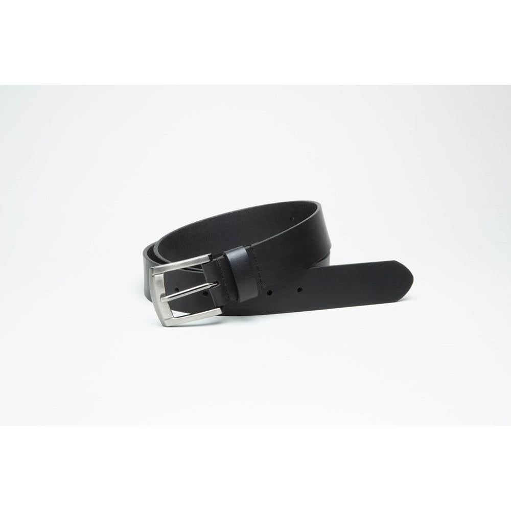 Charles Smith 35mm Leather Belt With Gun Metal Buckle