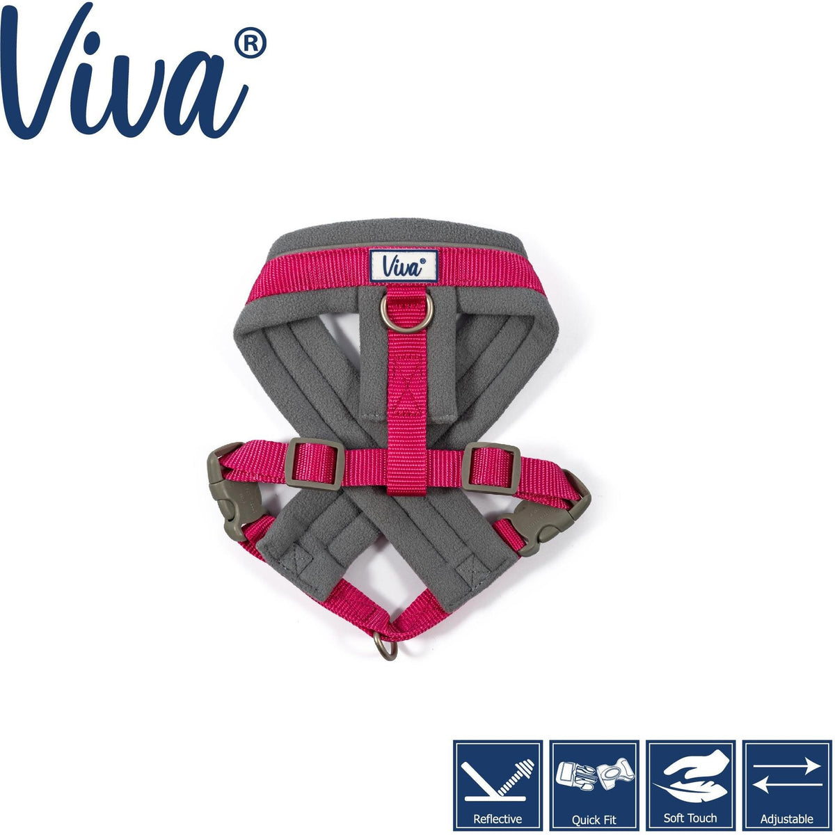 Ancol Viva Padded Harness - Medium/41-53cm