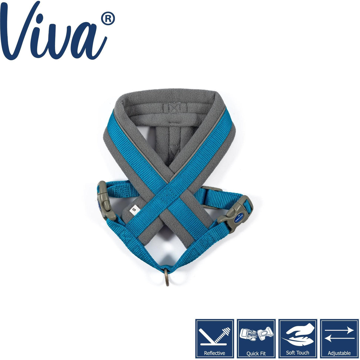 Ancol Viva Padded Harness - Medium/41-53cm