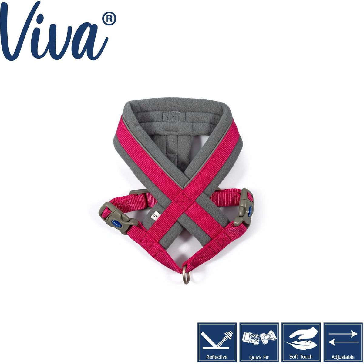 Ancol Viva Padded Harness - Medium/41-53cm
