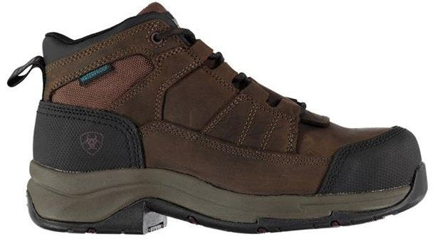 Ariat Ladies Telluride Work H20 Safety Boots Brown