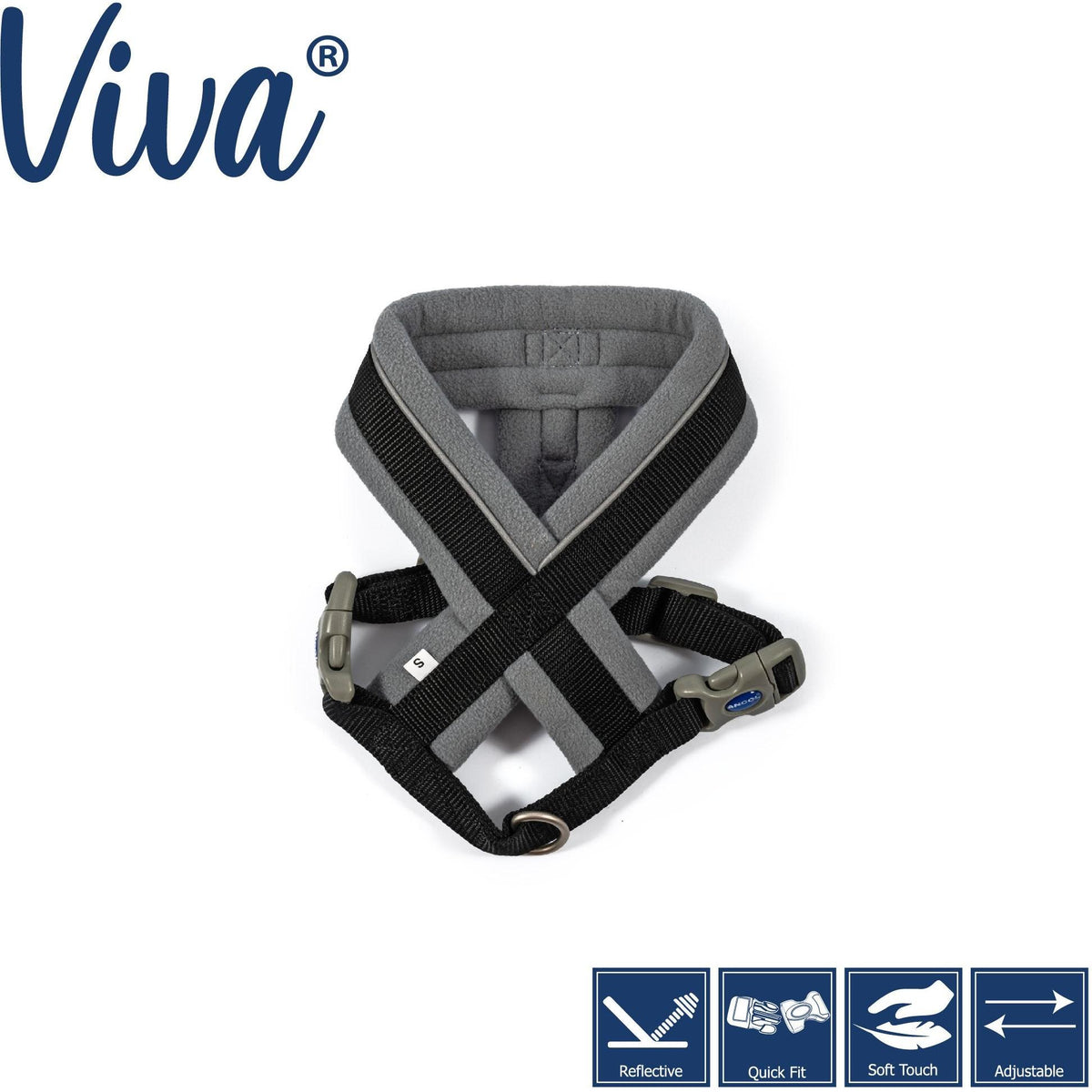 Ancol Viva Padded Harness - Large/52-71cm