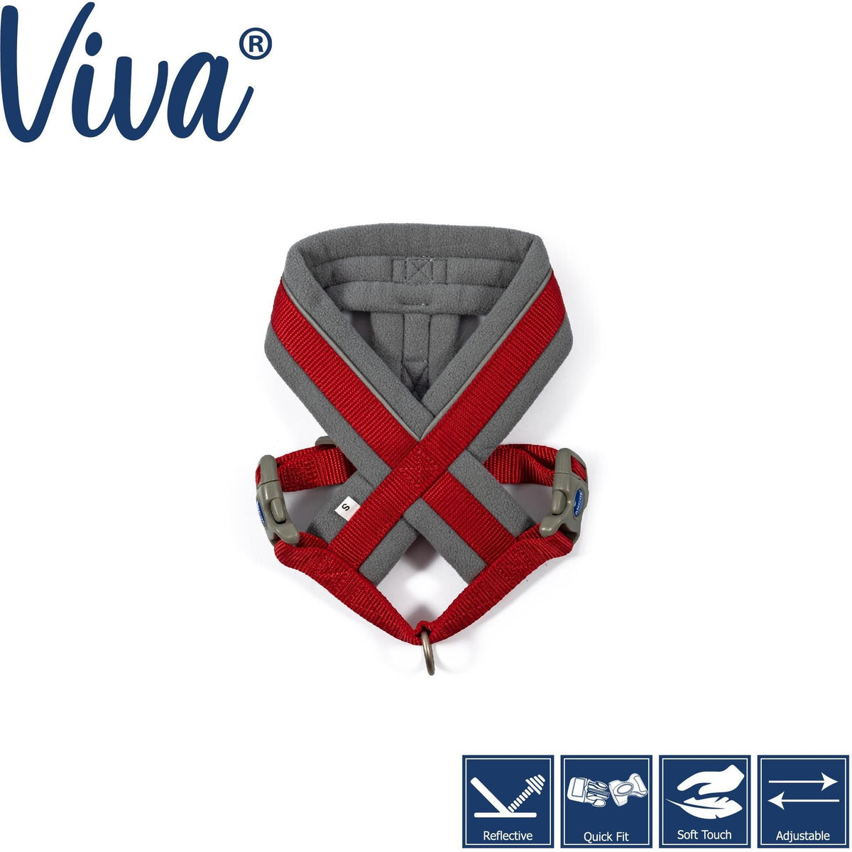 Ancol Viva Padded Harness - Large/52-71cm