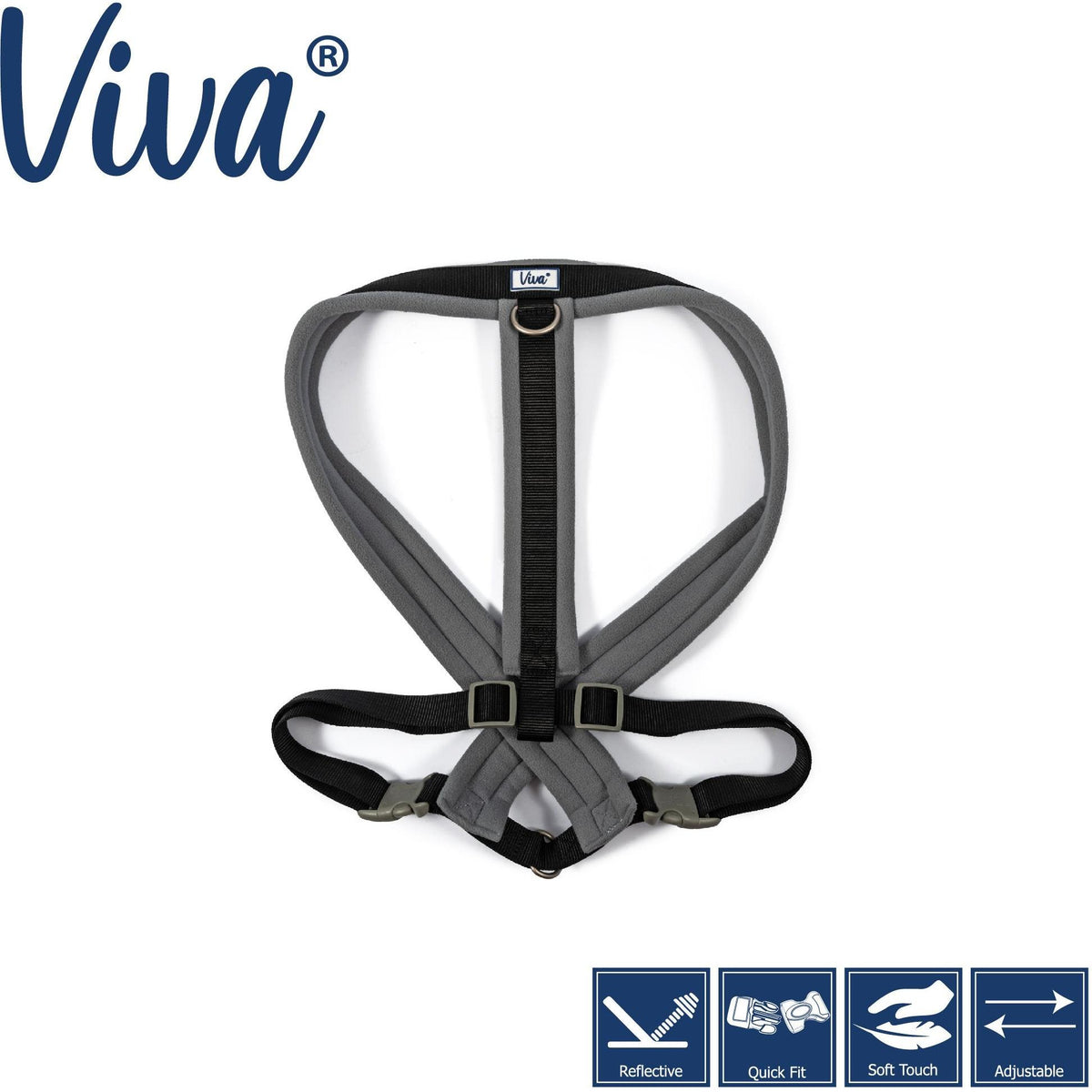 Ancol Viva Padded Harness - XL/70-98cm