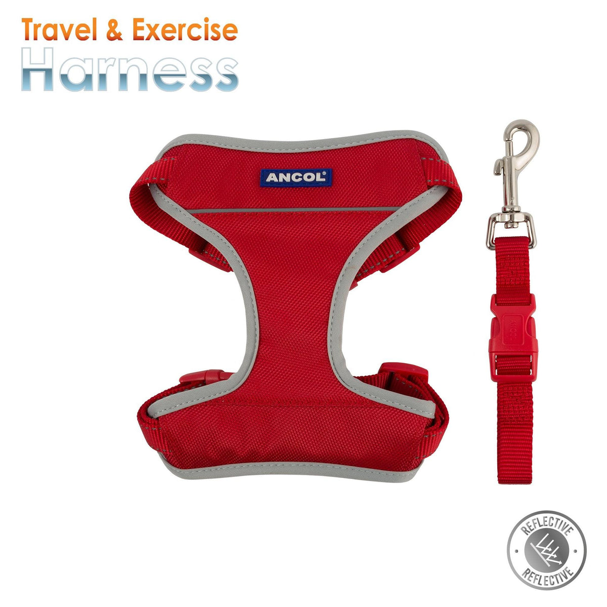 Ancol Travel & Exercise Harness - Large