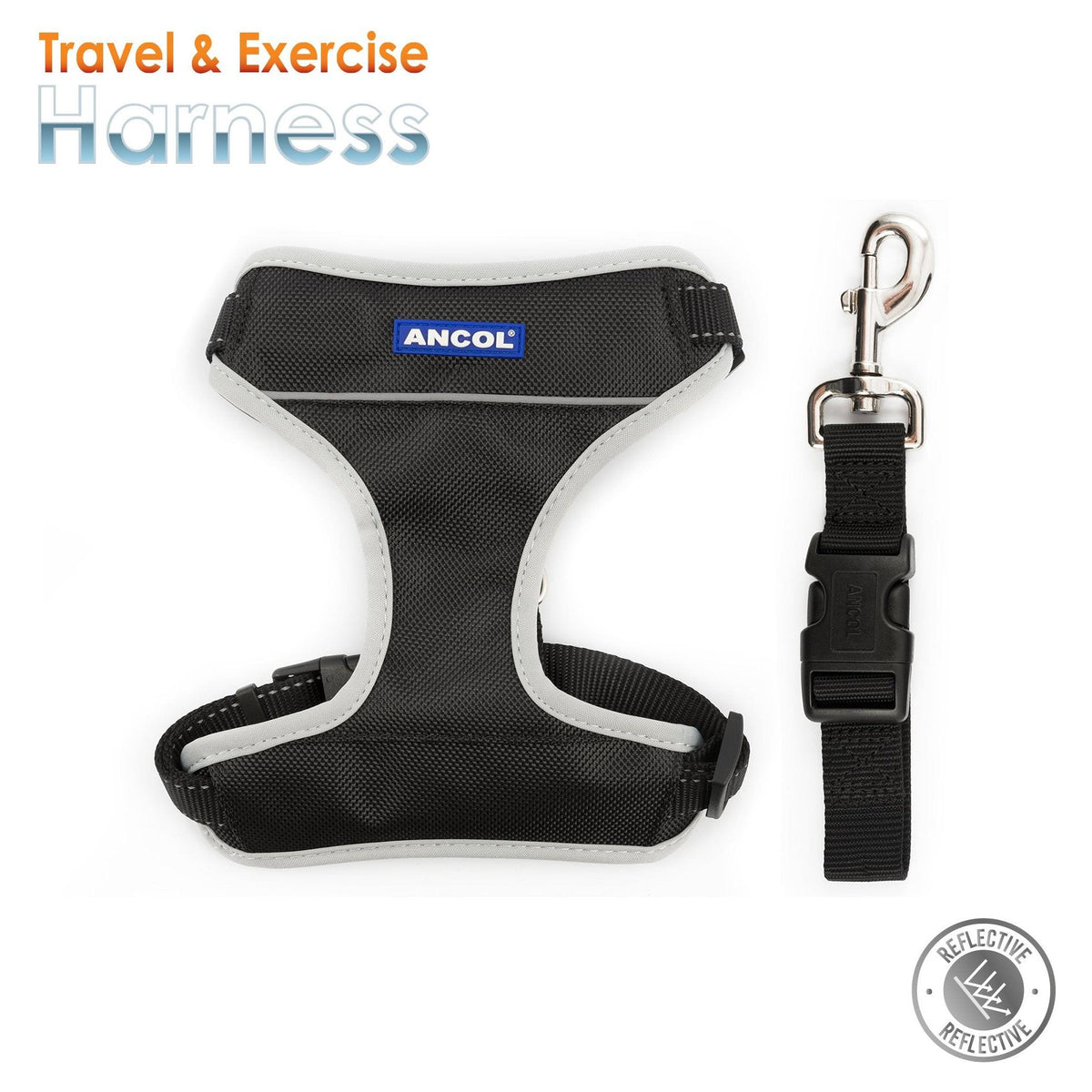 Ancol Travel & Exercise Harness - Large