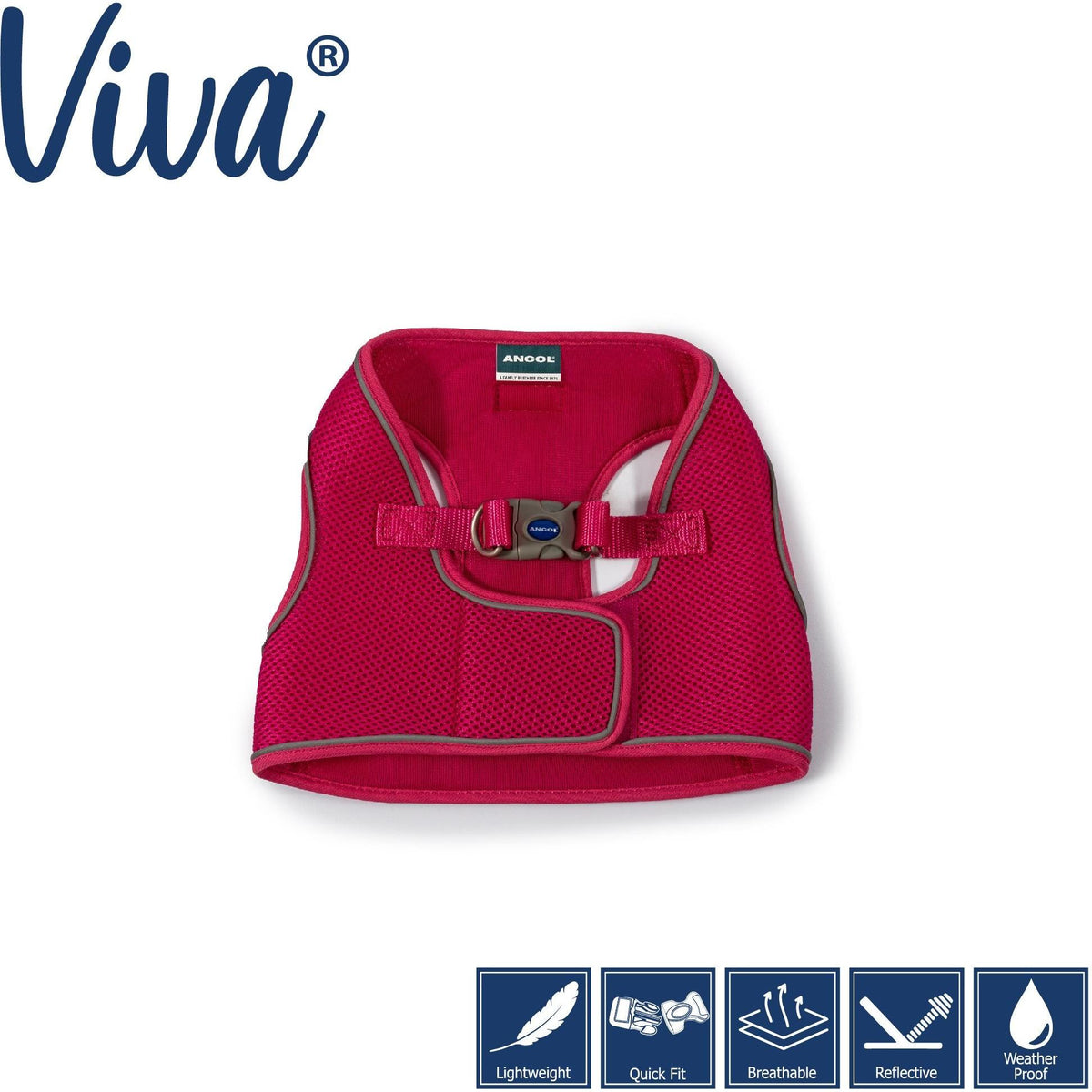 Ancol Viva Step In Harness - S/M / 41-47cm