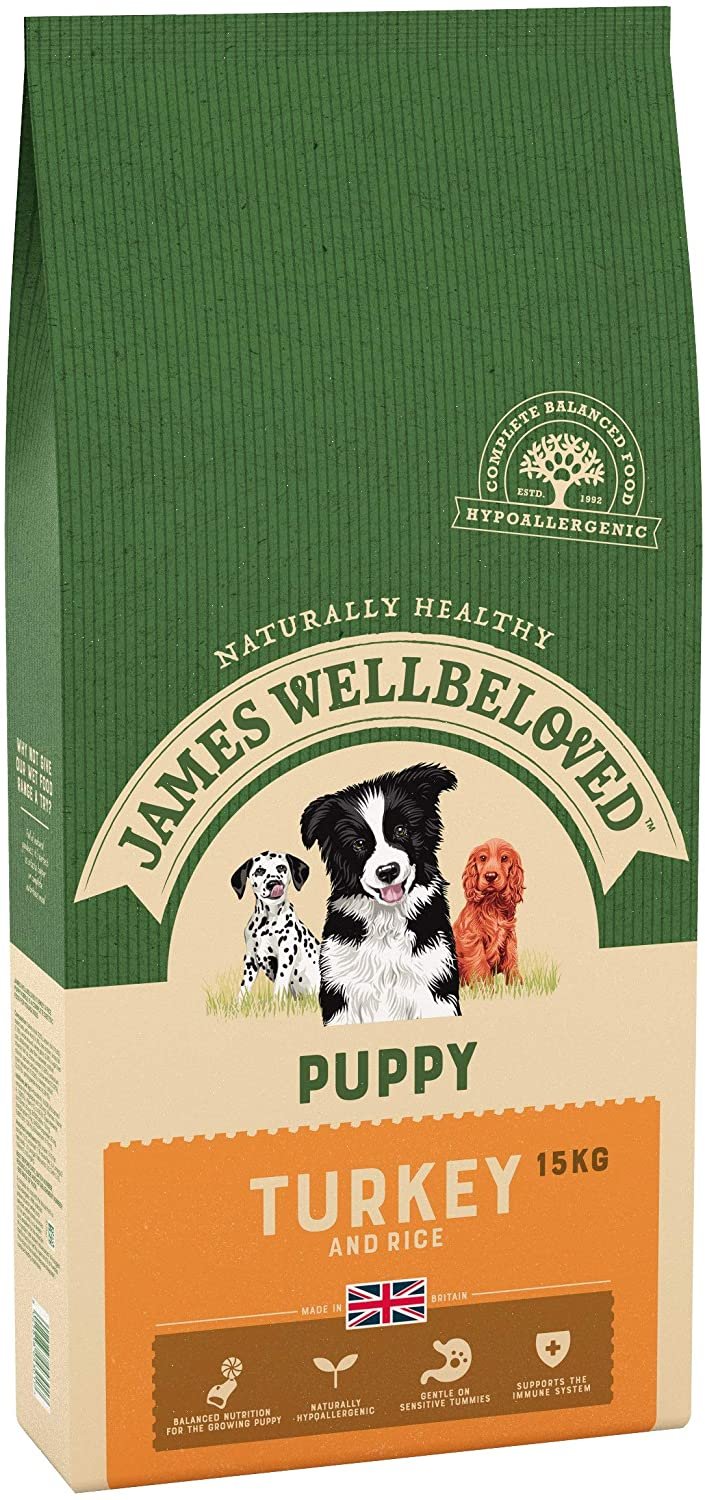 James Wellbeloved Puppy Turkey & Rice - 15kg