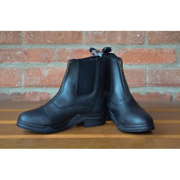Hyland Wax Leather Zip Boot