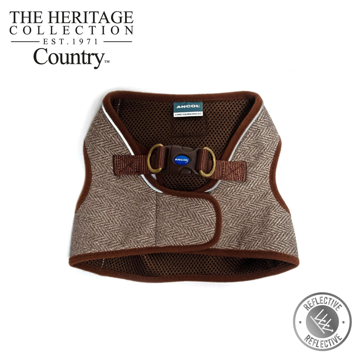 Ancol Country Step In Harness - M / 46-54cm