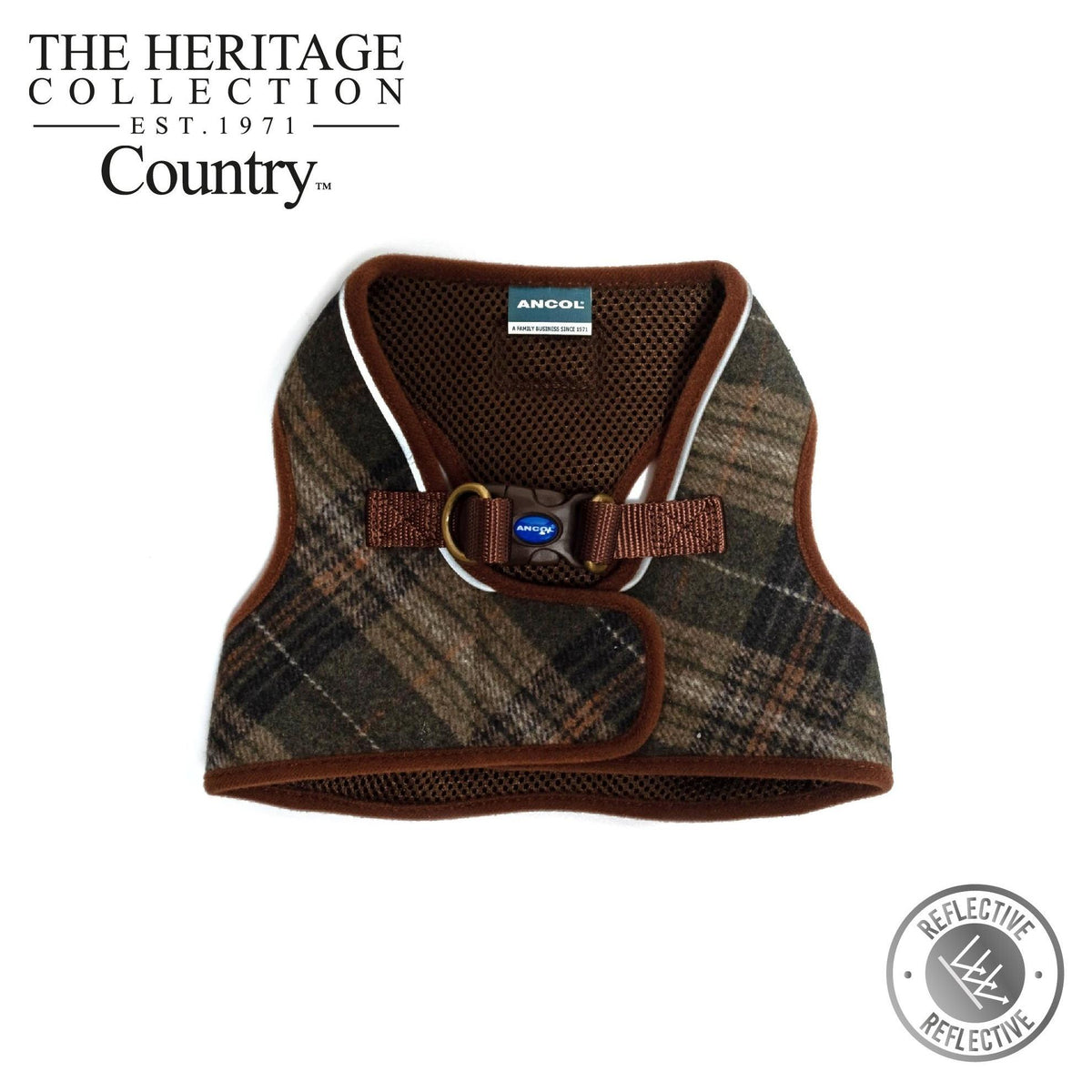 Ancol Country Step In Harness - L / 54-60cm