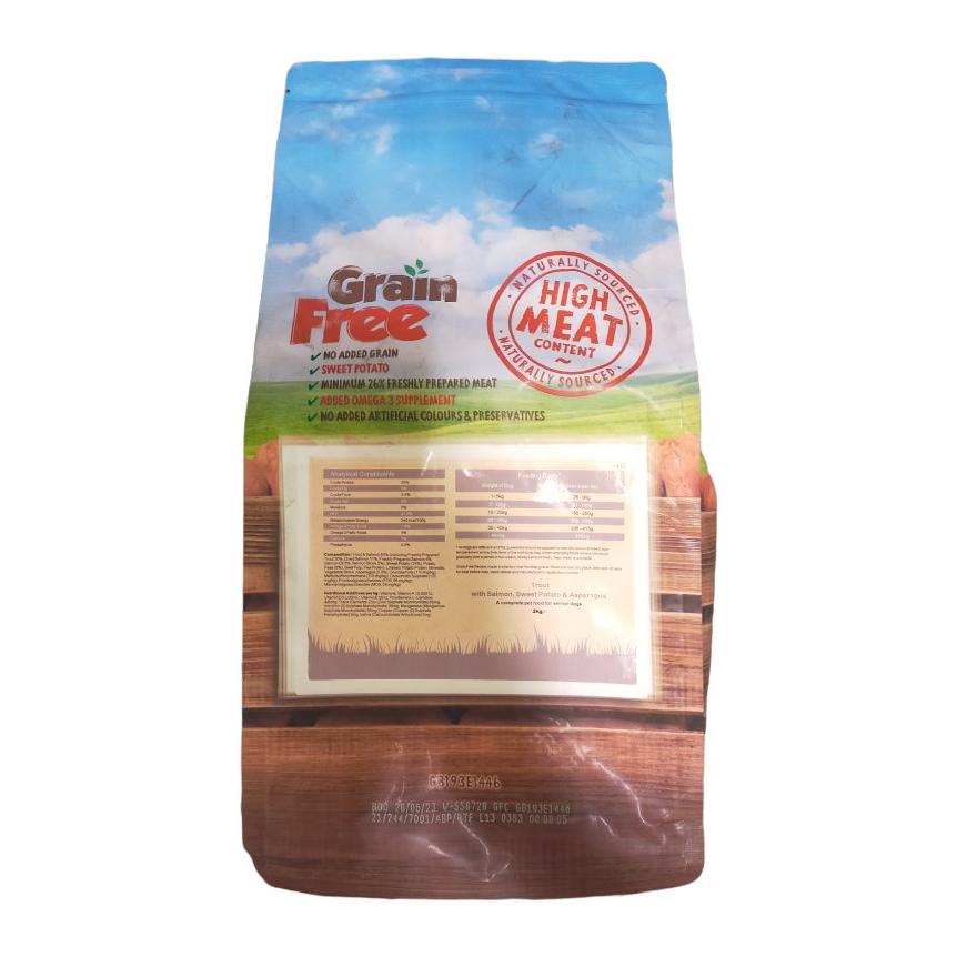 BATA Grain Free Complete Dog Food Senior - 2kg