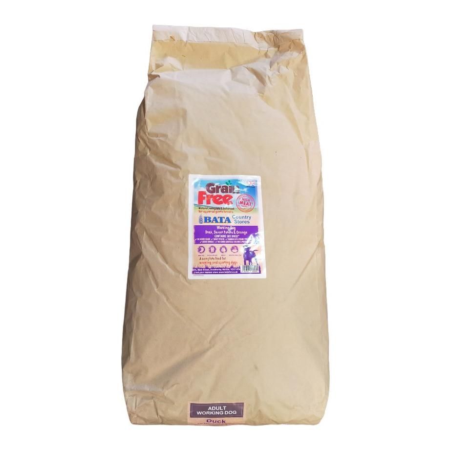 BATA Grain Free Complete Dog Working Duck - 15kg