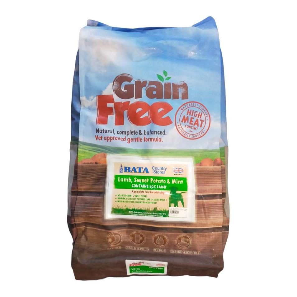 BATA Grain Free Complete Dog Food Adult - 12kg