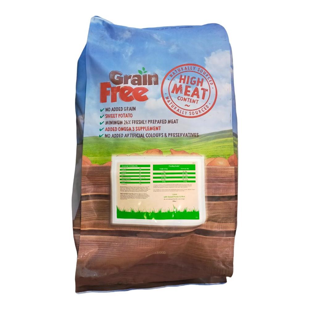 BATA Grain Free Complete Dog Food Adult - 12kg