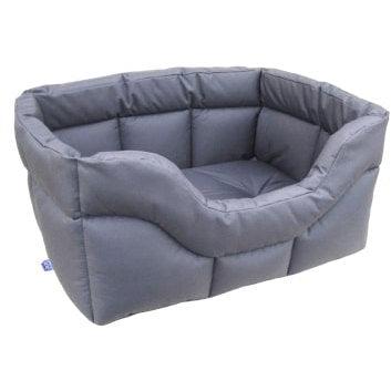 P&l Country Dog Heavy Duty Rectangular Drop Fronted Waterproof Softee Dog Beds