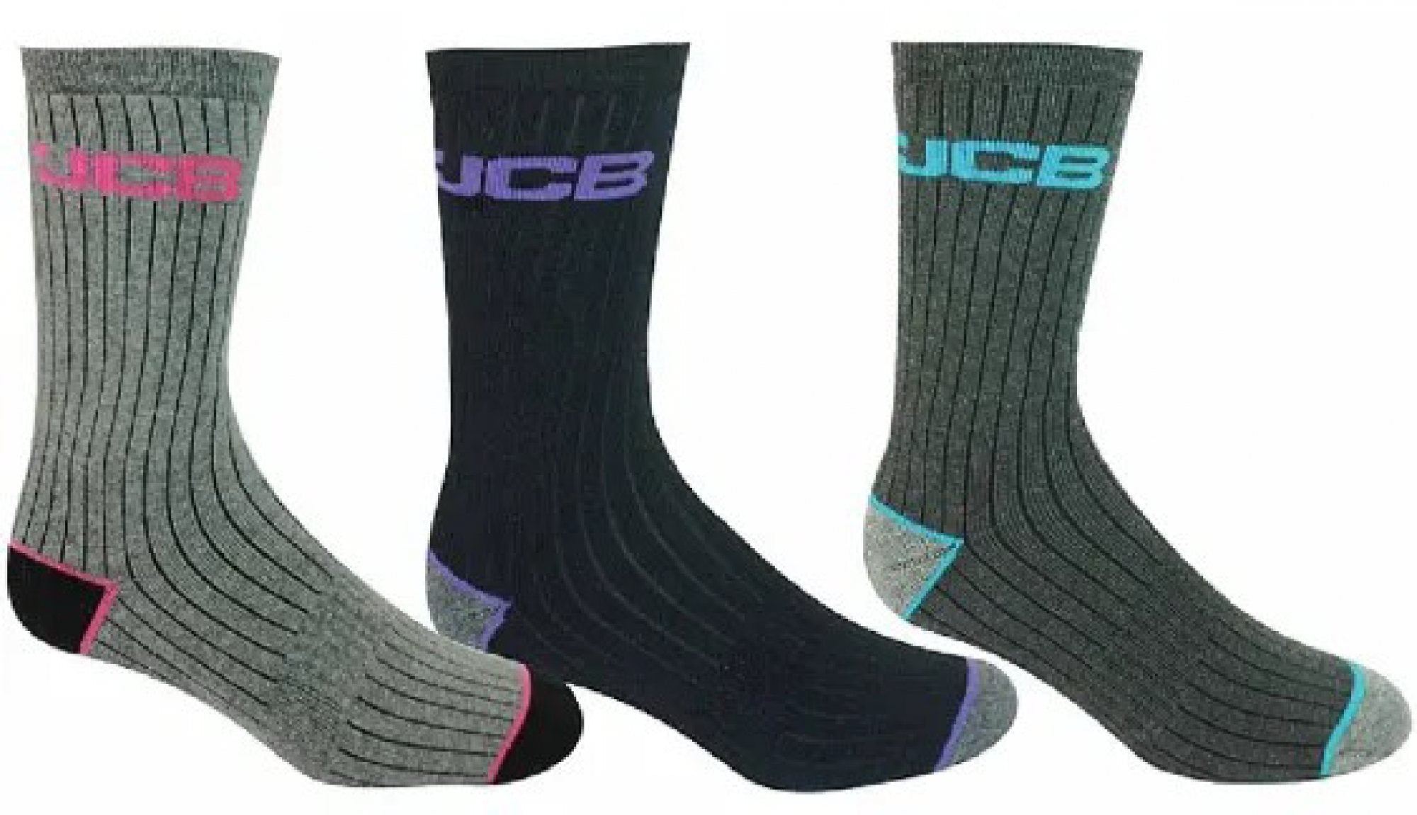 JCB Ladies' Outdoor Activity Socks - 3pk