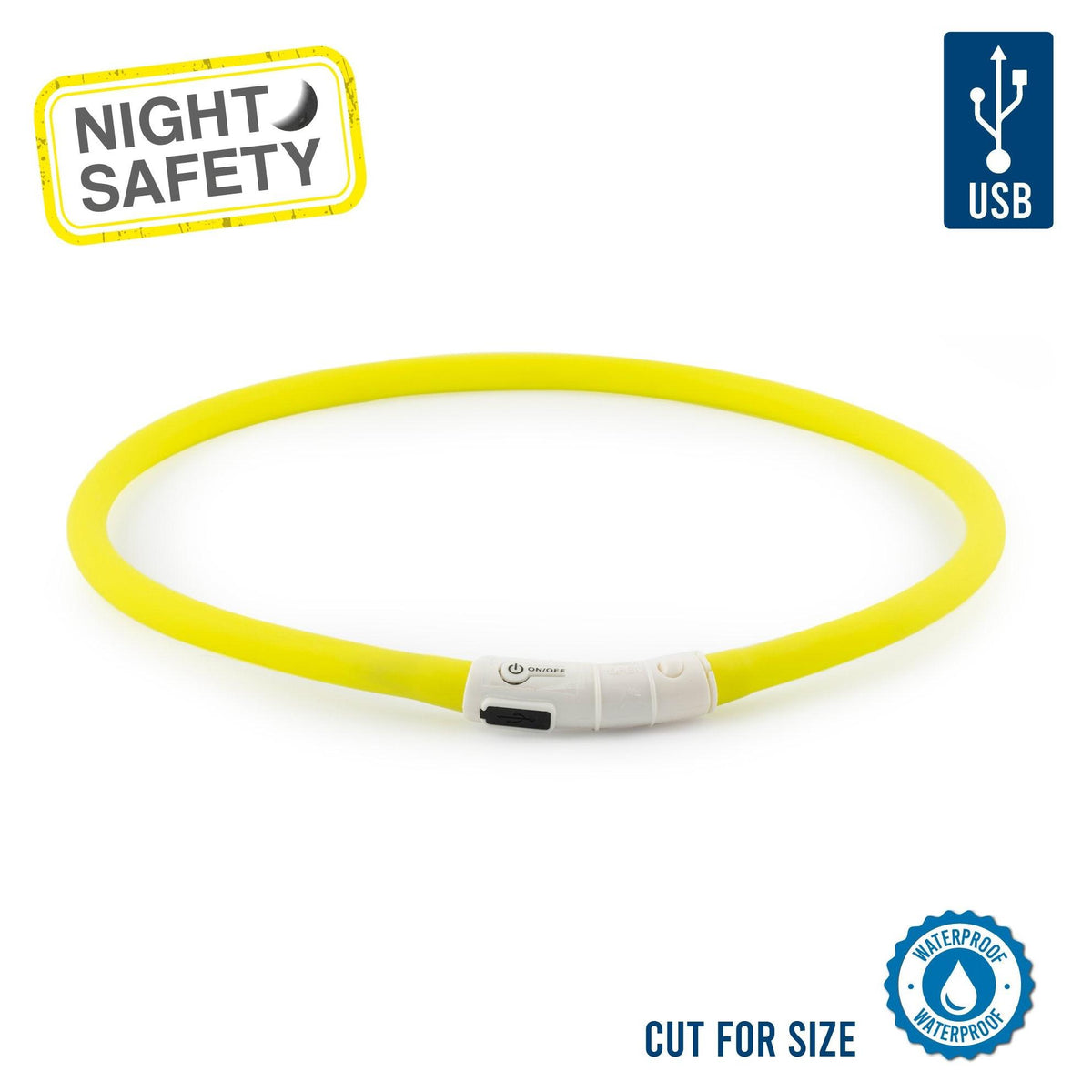 Ancol Usb Flashing Band - 70cm
