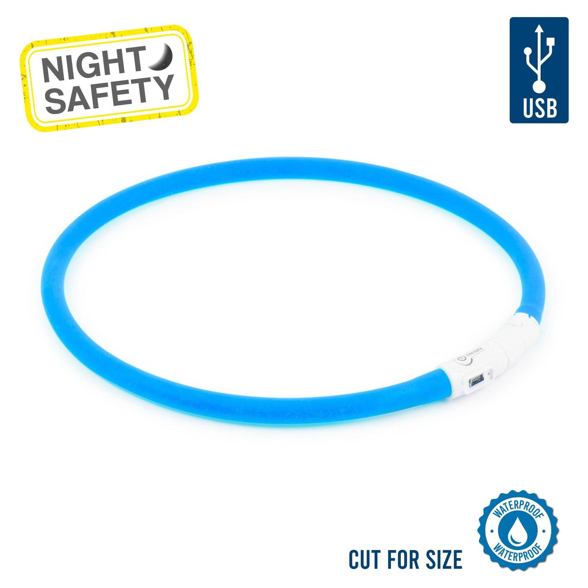 Ancol Usb Flashing Band - 70cm