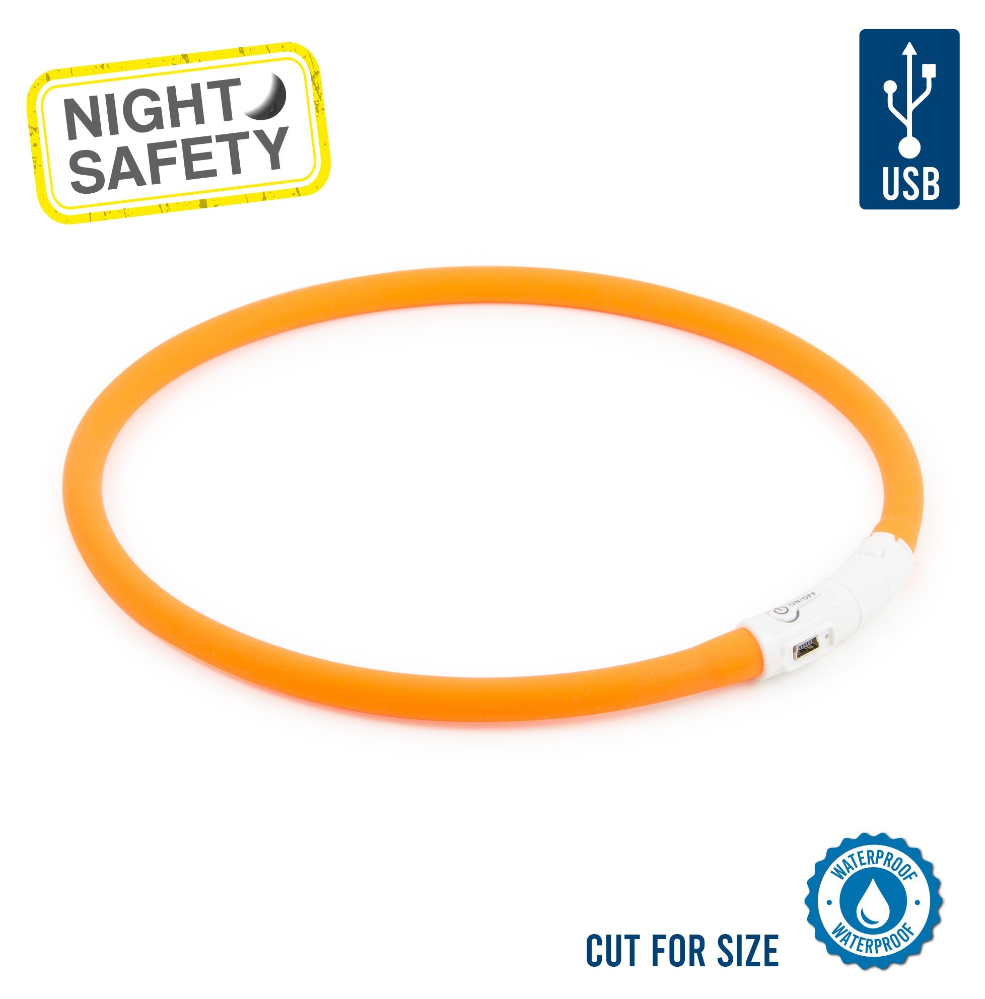 Ancol Usb Flashing Band - 70cm