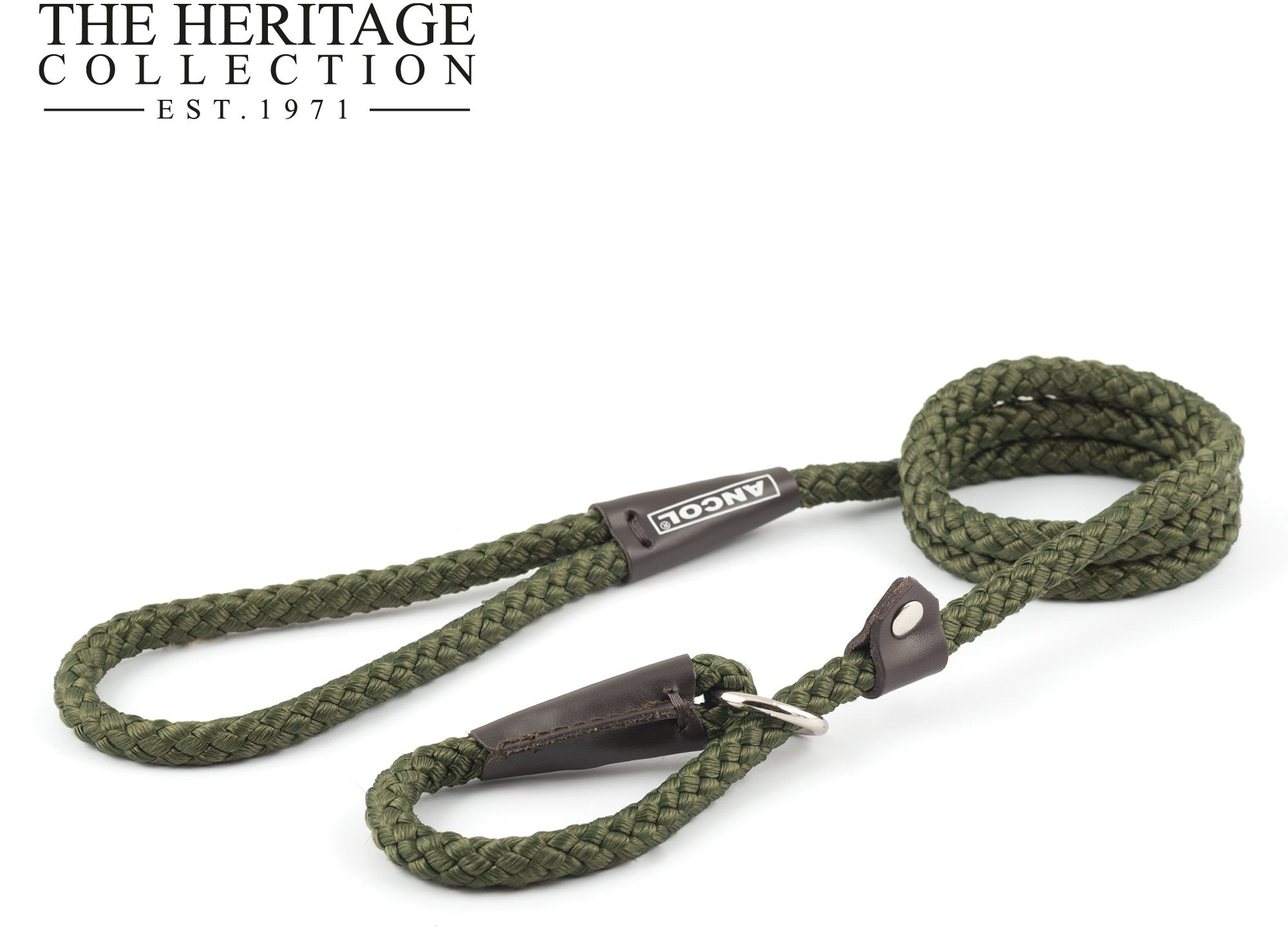 Ancol Nylon Rope Slip Lead - 1.20m X 10mm