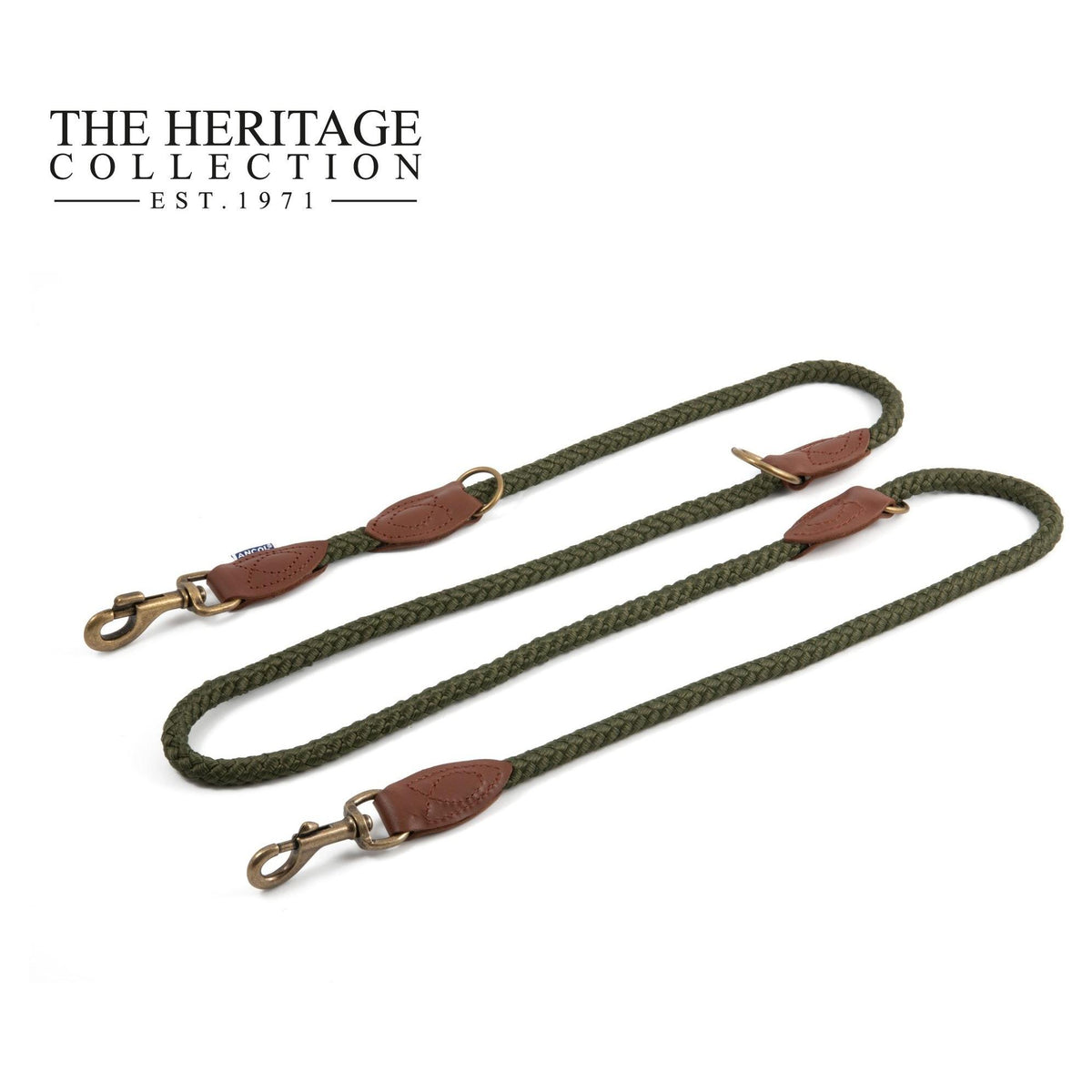 Ancol Multiway Training Rope Lead - 2m X 12mm