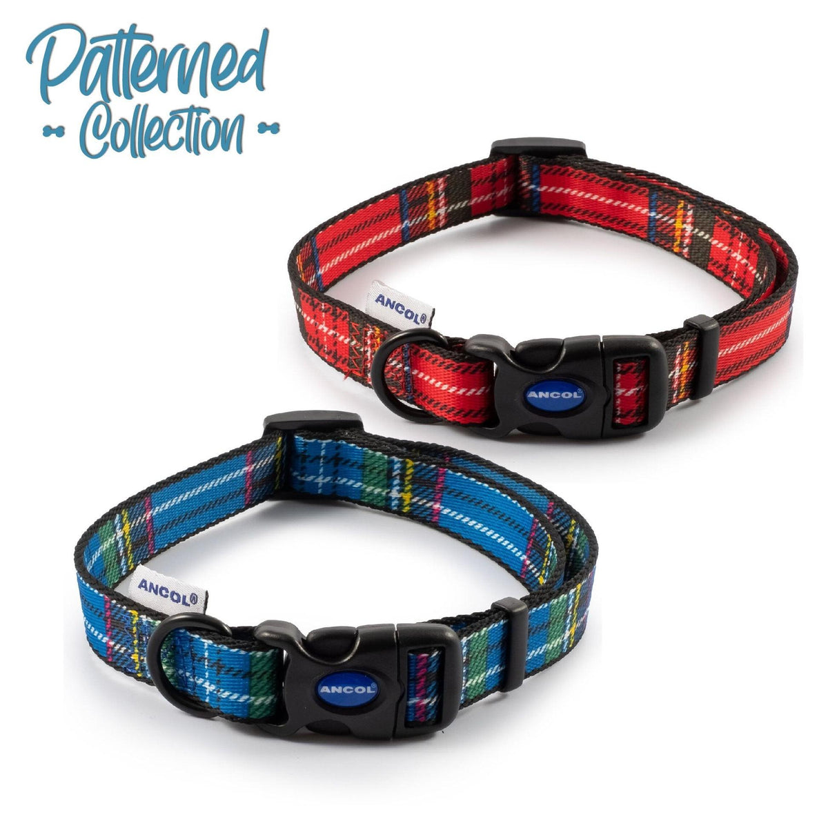 Ancol Tartan Collar - Size 1-2 / 20-30cm