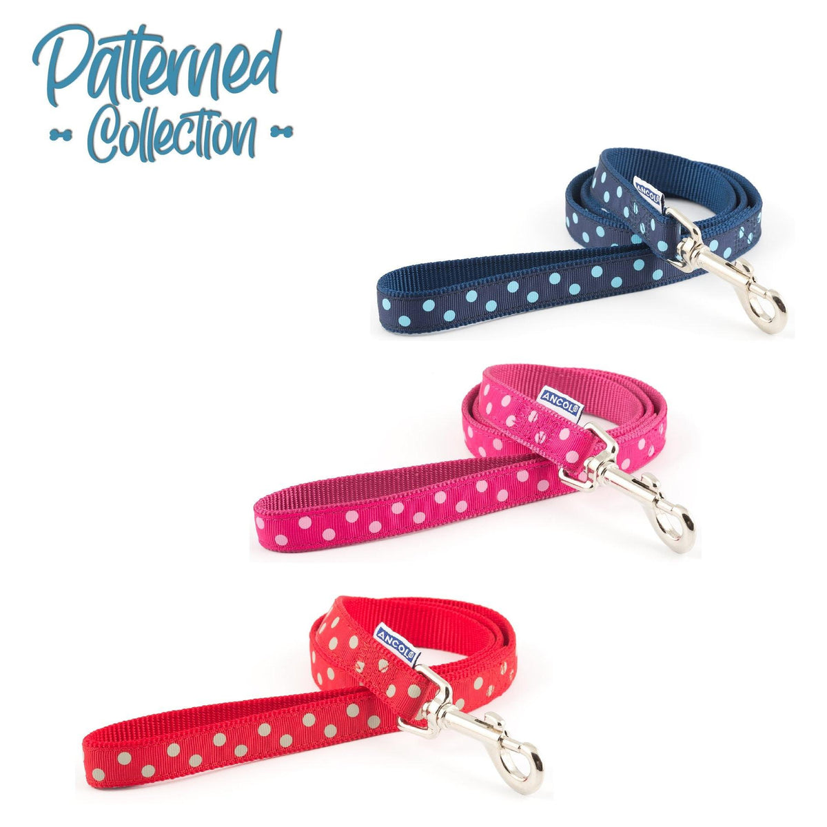 Ancol Vintage Polka Nylon Lead