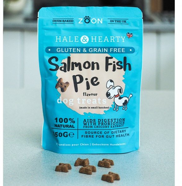 Zoon Hale & Hearty Salmon Fish Pie Grain Free Treats - 150g