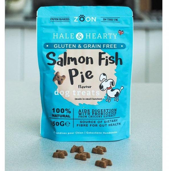 Zoon Hale & Hearty Salmon Fish Pie Grain Free Treats - 150g