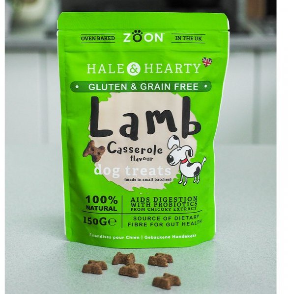 Zoon Hale & Hearty Lamb Casserole Grain Free Treats - 150g