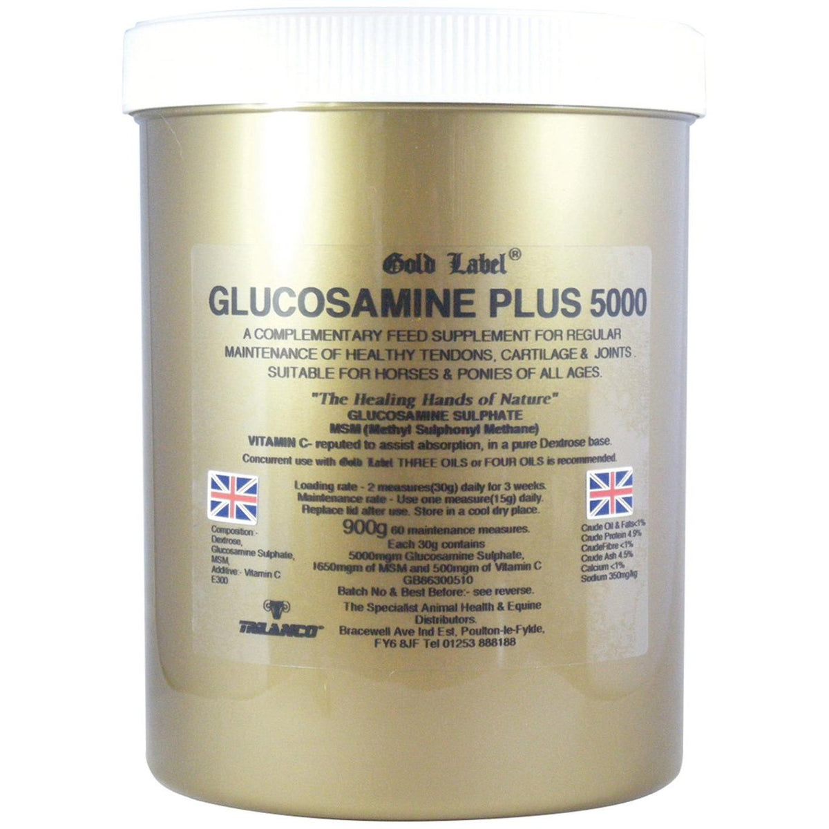 Gold Label Glucosamine Plus 5000 - 900g