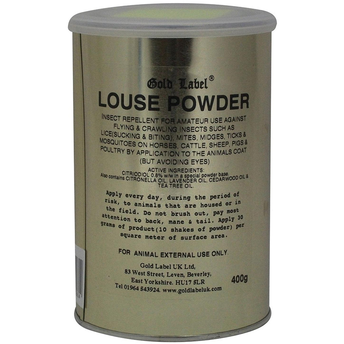 Gold Label Louse Powder - 400g