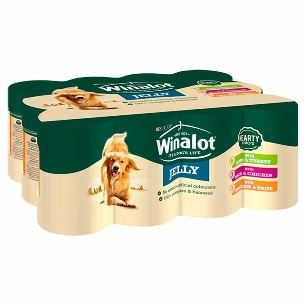 Winalot Lamb & Turkey - 12 x 400g Tins