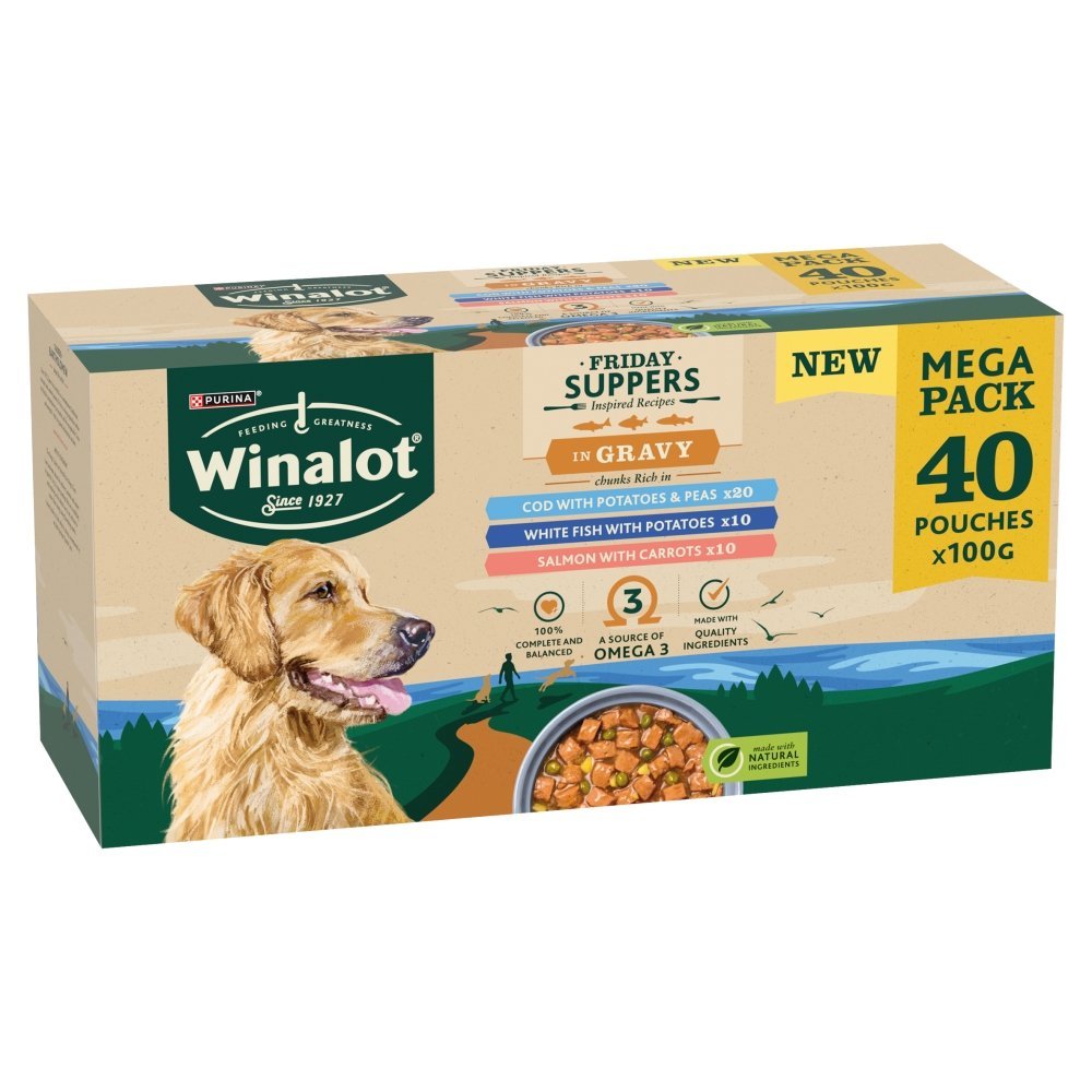 Winalot Dog Pouches - 40pk