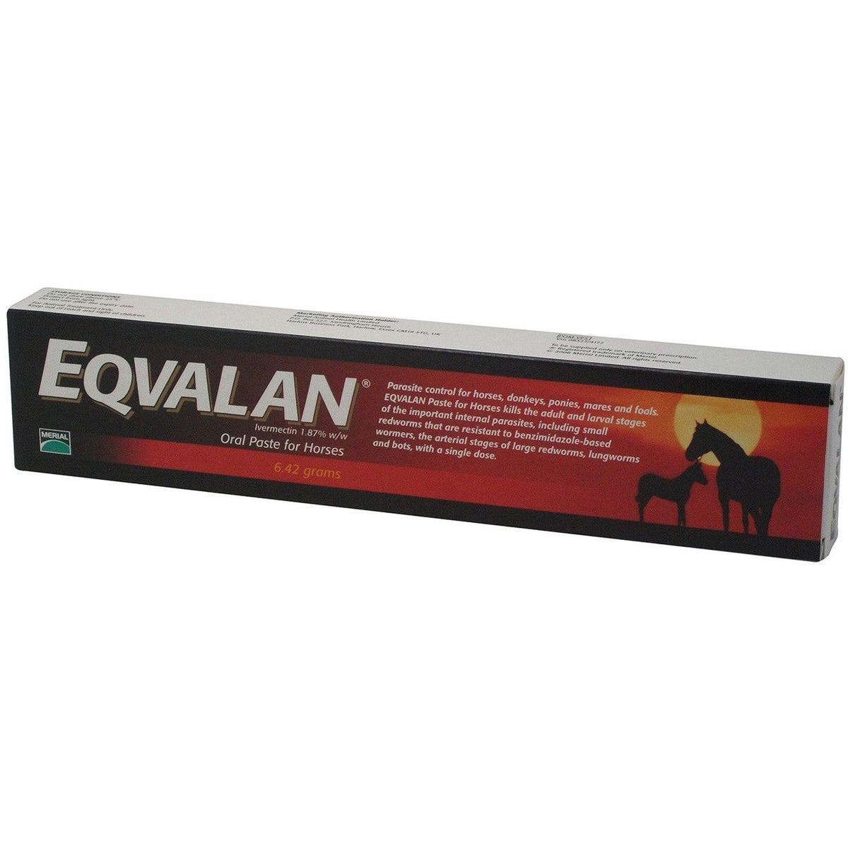 Eqvalan Horse Wormer Paste - Syringe