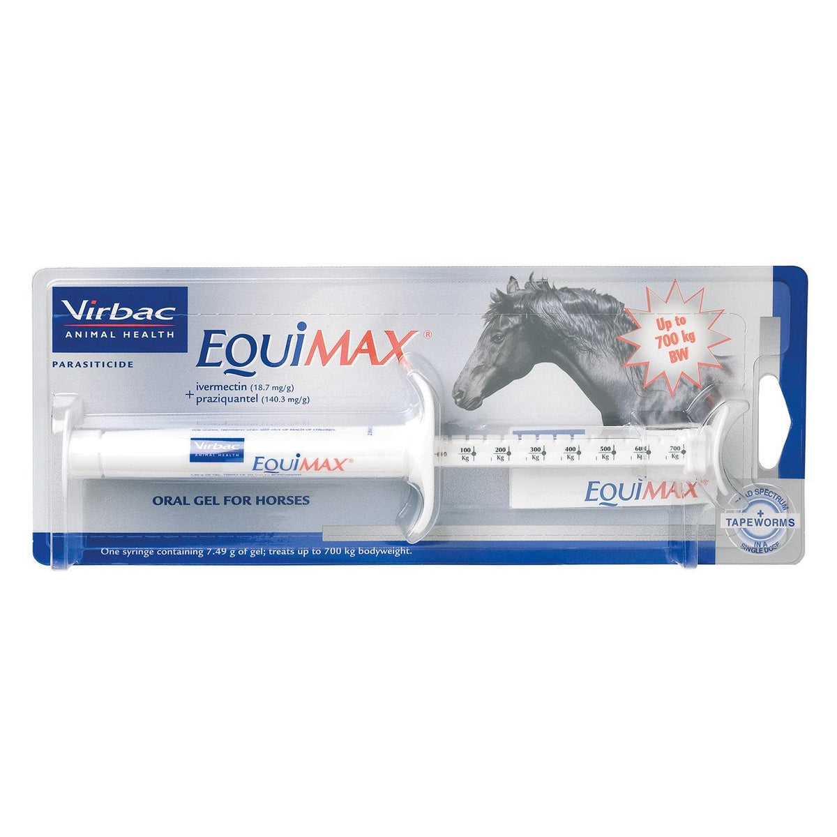 Equimax Horse Wormer Paste - Syringe