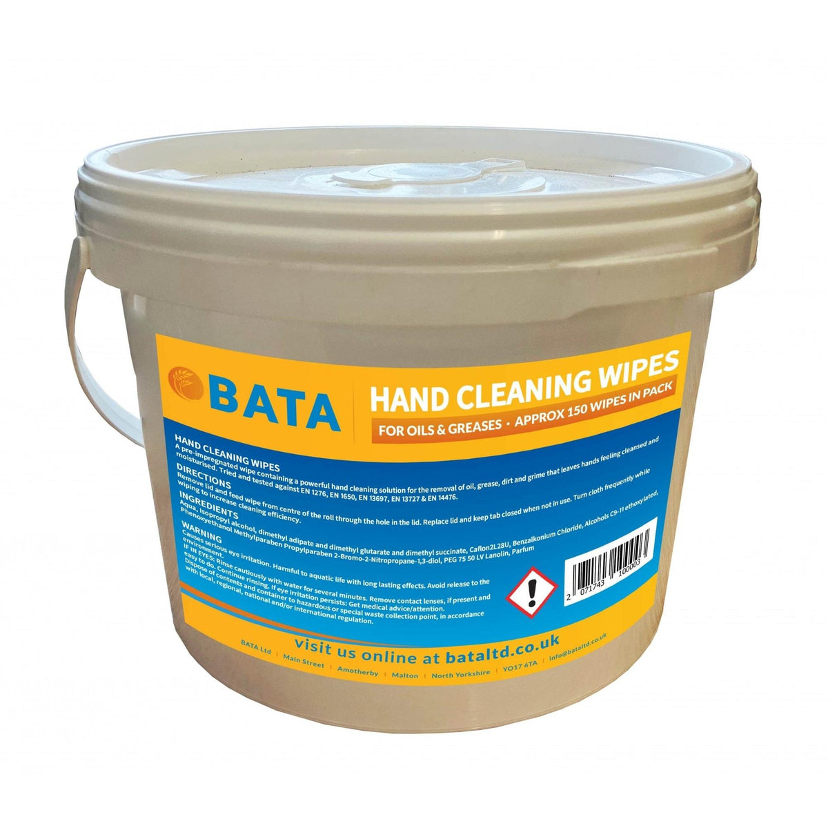 BATA Hd Hand Wipe - 150pk