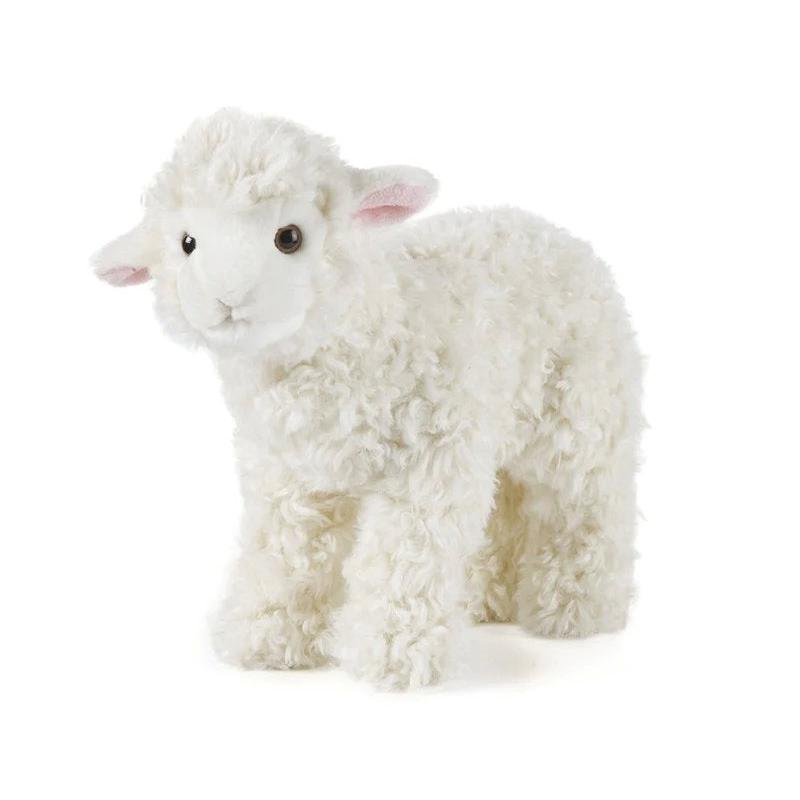 Living Nature Small Standing Soft Toy Lamb - 20cm