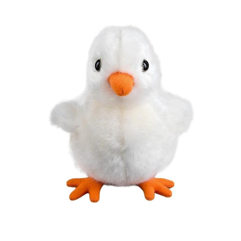 Living Nature White Fluffy Chicks Soft Toy